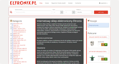 Desktop Screenshot of eltronix.com.pl